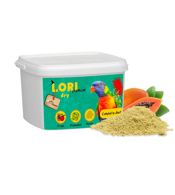 Lori Dry Formula – Ready-to-Feed Crumble for Lorikeets