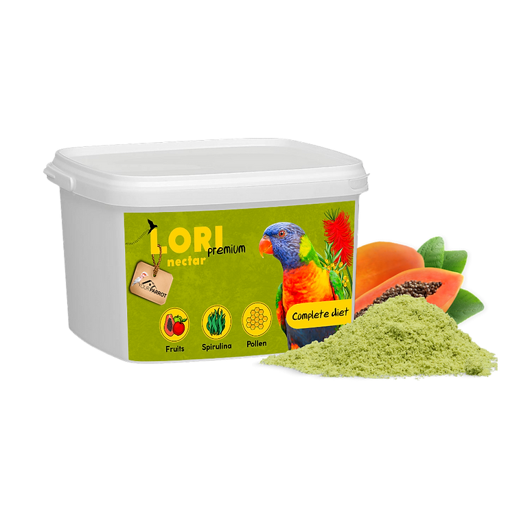 Lori Nectar Premium – Wet Mix for Lorikeets